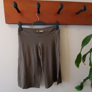 FIG olive green bamboo shorts